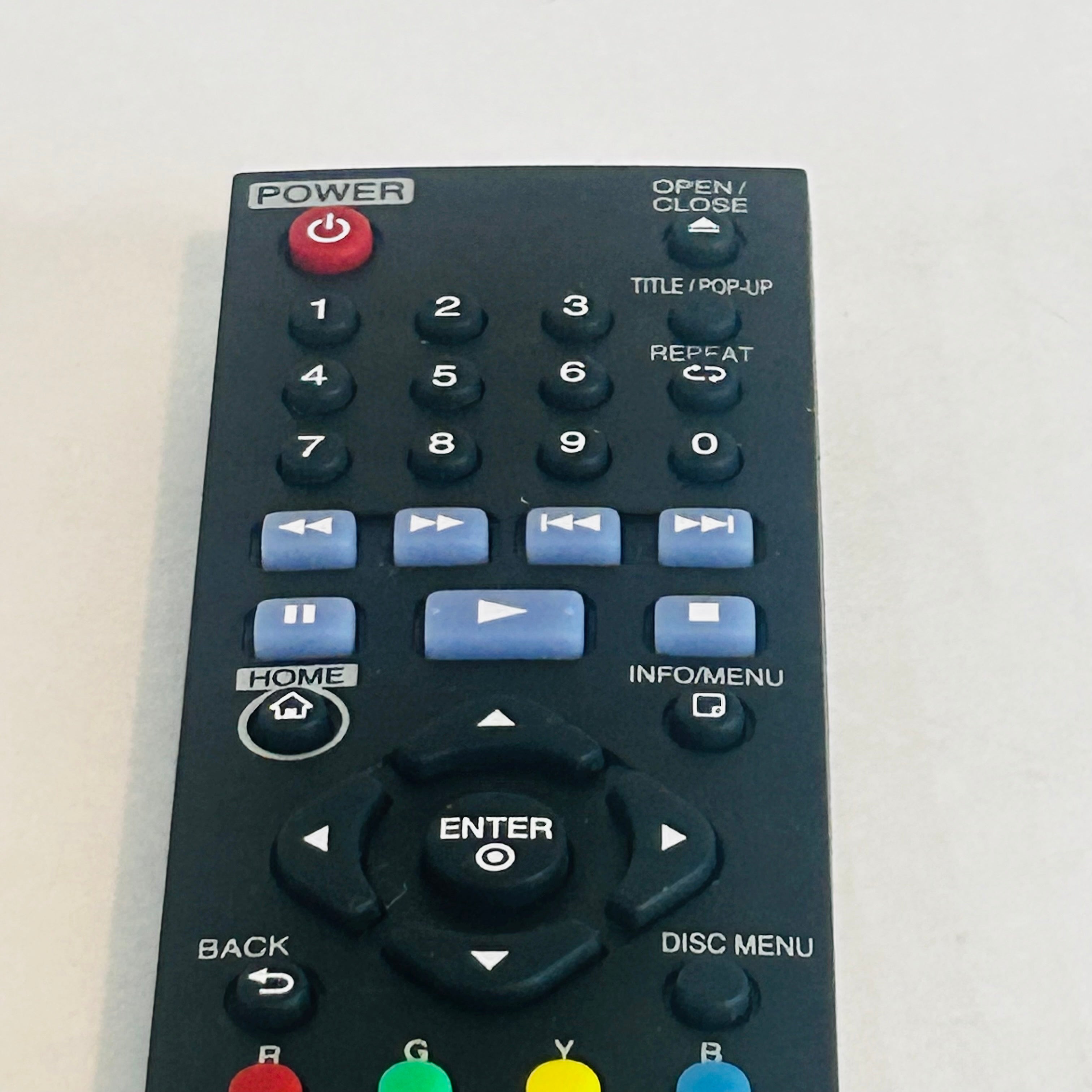 LG Remote Control AKB73896401 Blu-ray DVD Player BP135 BP350 TESTED Original OEM