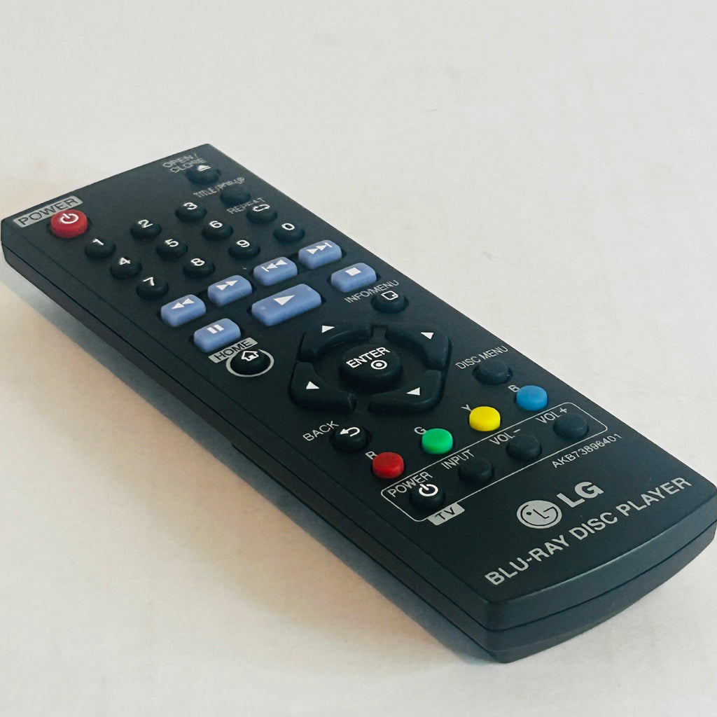 LG Remote Control AKB73896401 Blu-ray DVD Player BP135 BP350 TESTED Original OEM