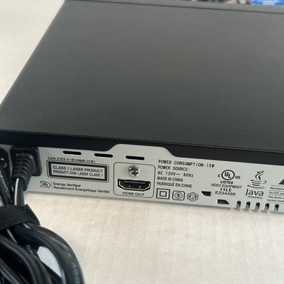 Sanyo FWBP506FF Blu-Ray DVD Player w/ Remote Control HDMI Cable Bundle TESTED