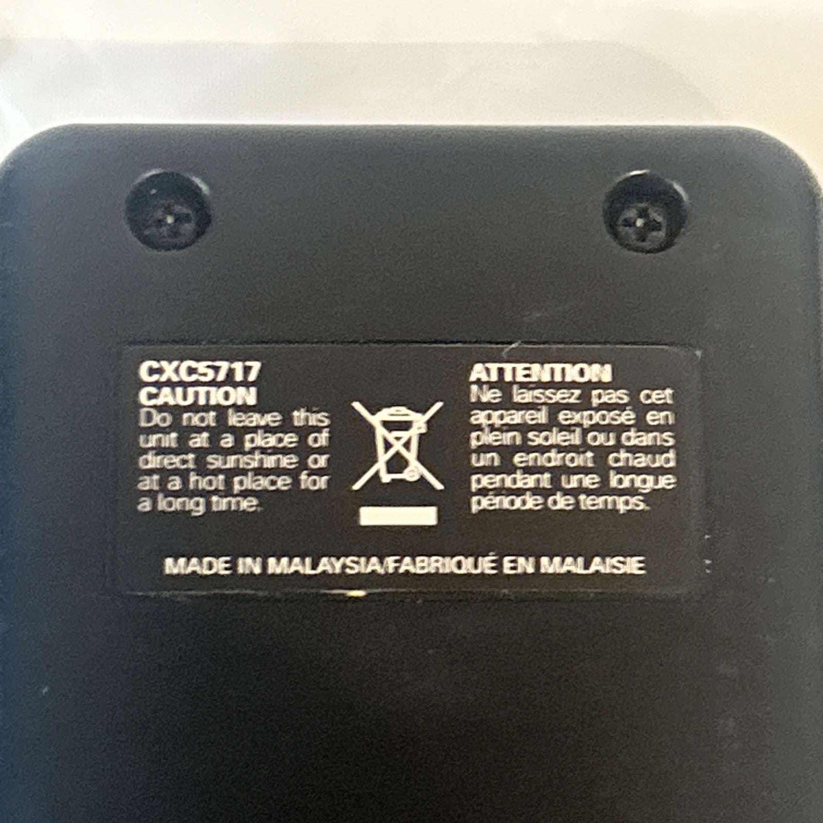 PIONEER CXC5717 Car Audio Remote Control  DVD CD DD-5417 Original