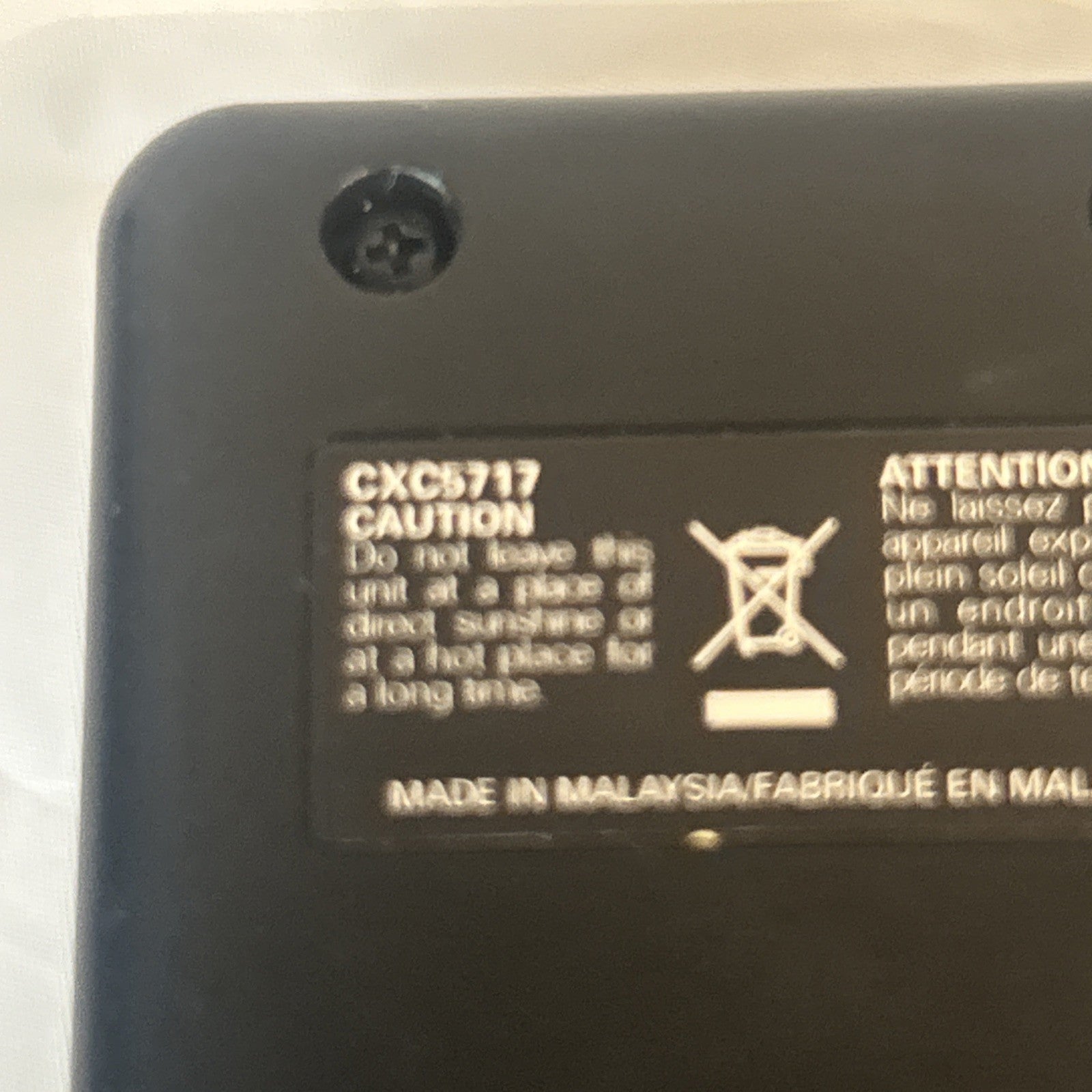 PIONEER CXC5717 Car Audio Remote Control  DVD CD DD-5417 Original